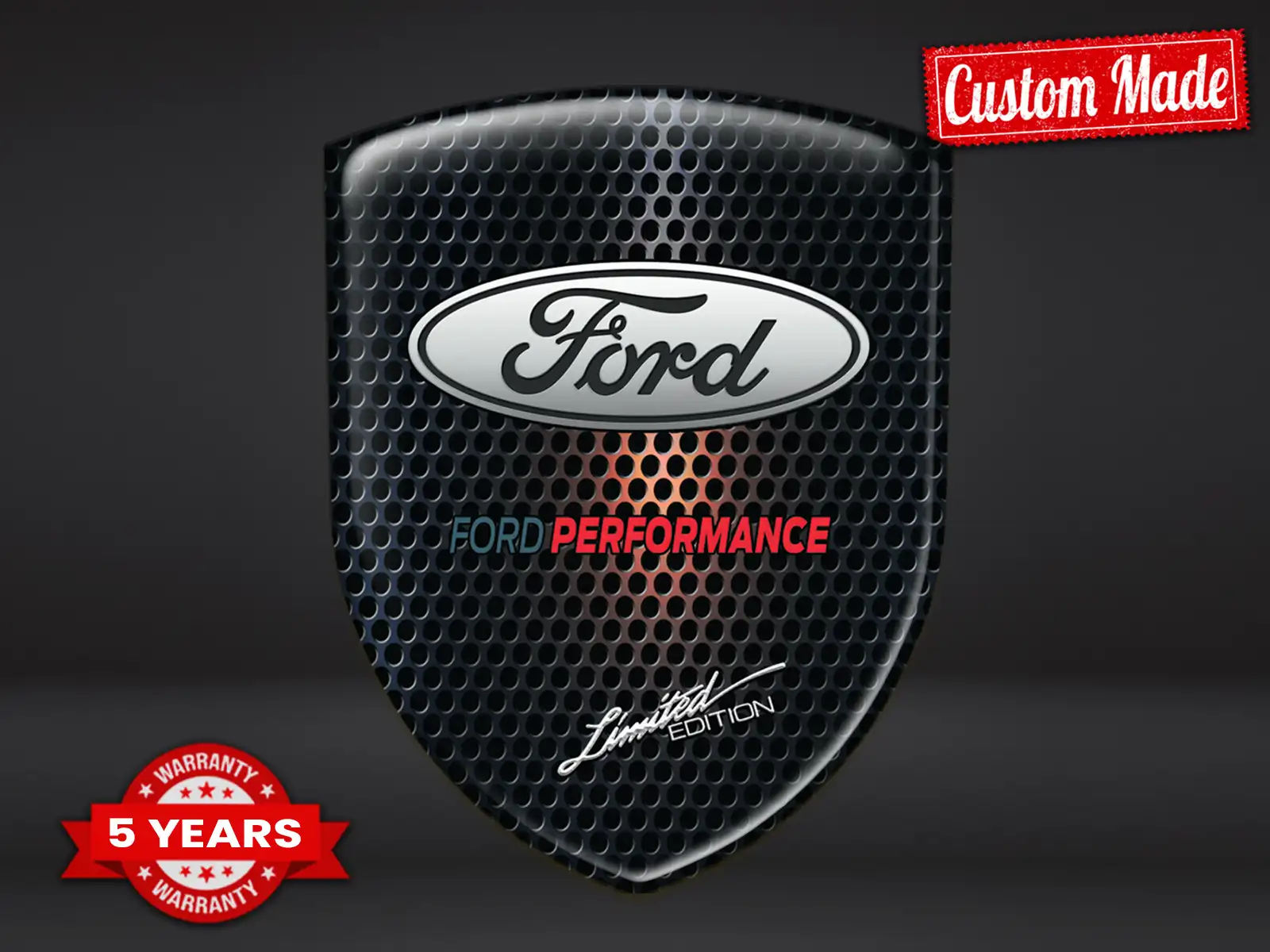 Ford Logos Silicone Auto Pro Max Durable Stylé